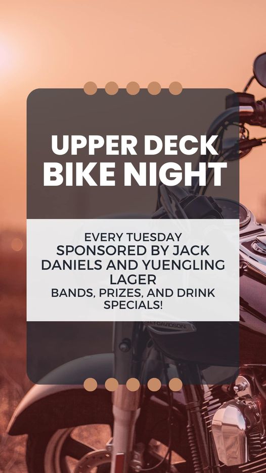 Bike Night at Upper Deck