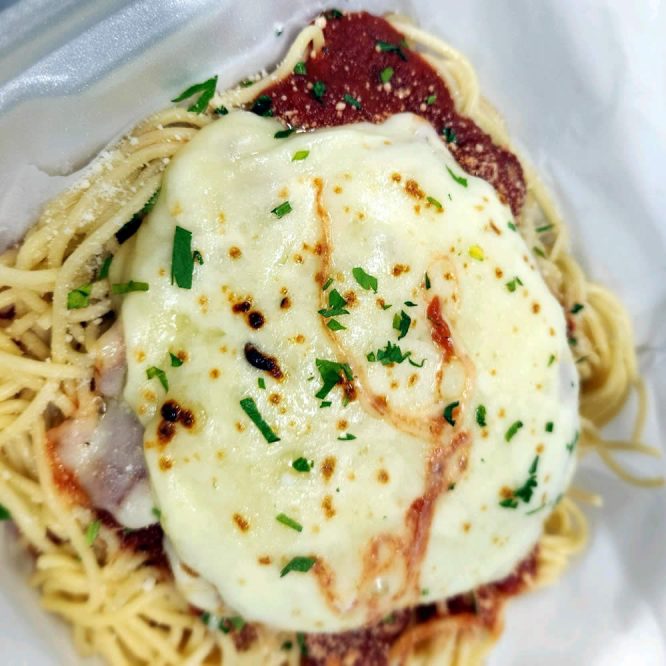 Chicken Parmesan - Upper Deck Menu