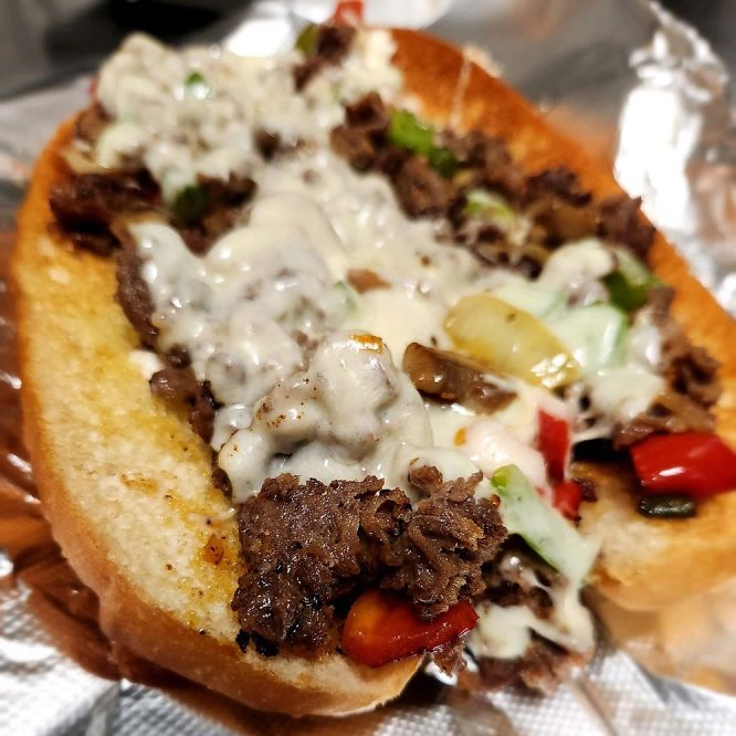 Philly Steak - Upper Deck Menu